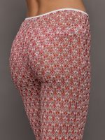 Lace Trousers - Red - Image 6