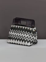 Plexi Pouch Small - Wave Black/White - Image 3