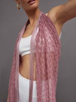 Long Cover Up - Pink - Image 9