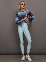 Long Sleeve Top - Multi Blue - Image 7