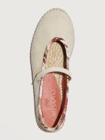 Lola Suede - Ivory/ Raschel Wave Brown - Image 3