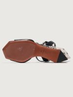 Sicilia Leather - Black Leather/ Raschel Wave - Image 4