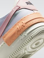 Nike Air Force 1 Shadow - Sail-Pink Glaze-Orange Chalk - Image 9