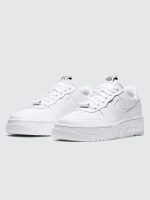 Nike Air Force 1 Pixel Sneaker - White-White-Black-Sail - Image 3