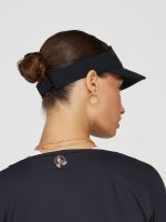 W NK AERO DF ADV ADVNTGE VISOR - Black/White - Image 4