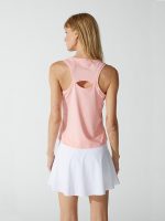 NikeCourt Dri-FIT Victory Tank - Bleached Coral/White - Image 3