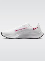Nike Air Zoom Pegasus 38 - White-Mystic Hibiscus-Iris Whisper - Image 3