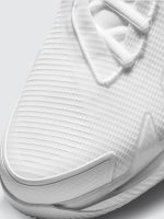 NikeCourt Air Zoom Vapor Pro - White/Metallic Silver - Image 7