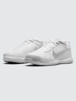 NikeCourt Air Zoom Vapor Pro - White/Metallic Silver - Image 4