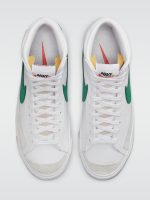 Nike Blazer Mid '77 Vintage - White-Malachite-White-Black - Image 5