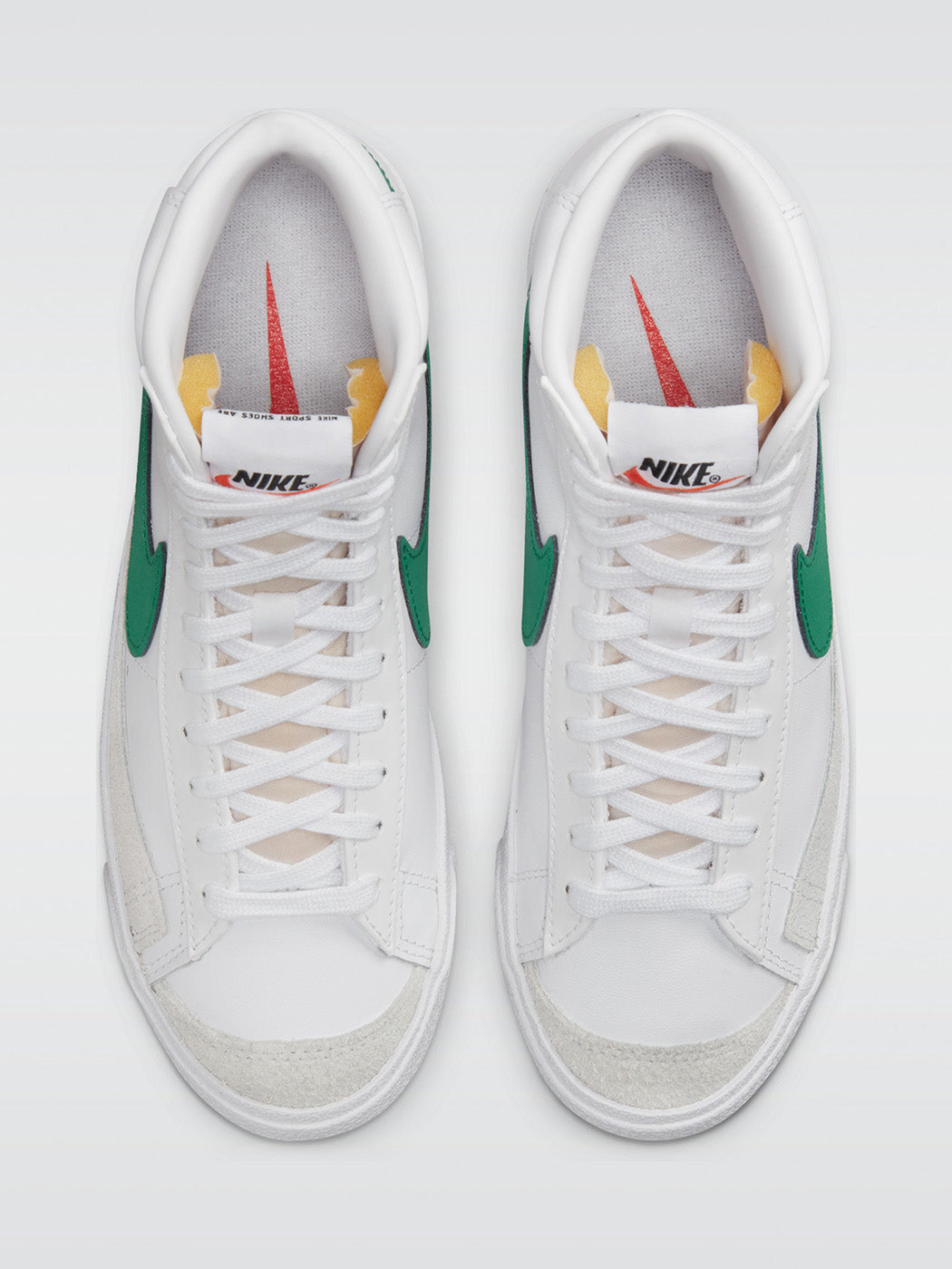 Nike Blazer Mid '77 Vintage - White-Malachite-White-Black - Image 5