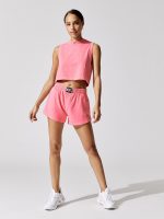 Sportswear High Rise Wash Short - Sunset Pulse-Black - Image 3
