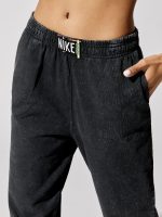 Sportswear High Rise Wash Pant - Black-Black - Image 5