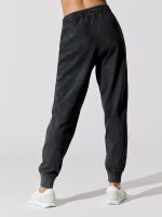 Sportswear High Rise Wash Pant - Black-Black - Image 4