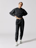 Sportswear High Rise Wash Pant - Black-Black - Image 6