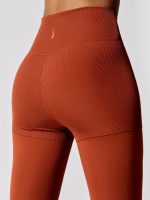 Nike Yoga Luxe Layered 7/8 Tight - Rugged-Orange-Light-Sienna - Image 6