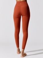 Nike Yoga Luxe Layered 7/8 Tight - Rugged-Orange-Light-Sienna - Image 4
