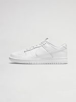 Nike Dunk Low - WHITE/WHITE-WHITE - Image 3