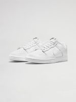 Nike Dunk Low - WHITE/WHITE-WHITE - Image 8