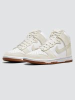 Nike Dunk High - White/Sail-Gum Med Brown - Image 3