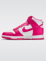 Nike Dunk High - White-Pink Prime - Image 3