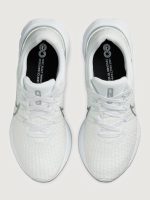 Nike React Infinity Run Flyknit 3 - White/Metallic Silver-Pure Platinum - Image 7