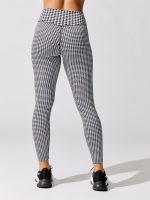 One Dri-fit Icon Clash Mid-rise Printed 7/8 Tight - White-Black-Chile Red - Image 3