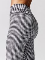 One Dri-fit Icon Clash Mid-rise Printed 7/8 Tight - White-Black-Chile Red - Image 5