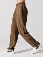 Washed Fleece Pant Essential Collection - Ironstone-Black
