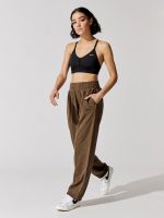 Washed Fleece Pant Essential Collection - Ironstone-Black - Image 3