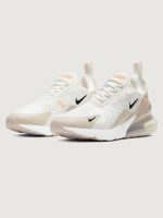 Nike Air Max 270 - Summit White/Black-Desert Sand - Image 6