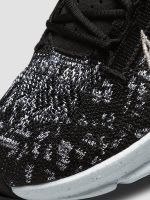 Nike SuperRep Go 3 Flyknit "Next Nature" - Black/Metallic Silver-White - Image 7