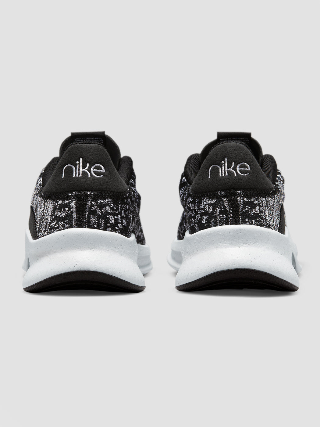Nike SuperRep Go 3 Flyknit "Next Nature" - Black/Metallic Silver-White - Image 5