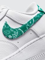 Nike Air Force 1 '07 Essential - White/Malachite-White-White - Image 7
