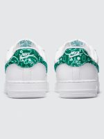 Nike Air Force 1 '07 Essential - White/Malachite-White-White - Image 5
