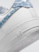 Nike Air Force 1 ’07 Essential Sneaker - White-Worn Blue-White-White - Image 8