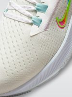 Nike Air Zoom Pegasus 38 Premium Sneaker - Summit White-Volt-Black-Aura - Image 8
