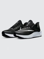 Nike Air Zoom Pegasus 39 FlyEase - Black/White-Dk Smoke Grey - Image 3