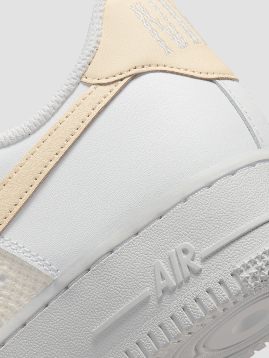 Nike Air Force 1 '07 ESS - Summit White/Fossil-Summit White - Image 6
