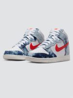 NIKE DUNK HIGH - Multi/Habanero Red-White-Sail - Image 4