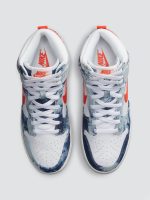 NIKE DUNK HIGH - Multi/Habanero Red-White-Sail - Image 3