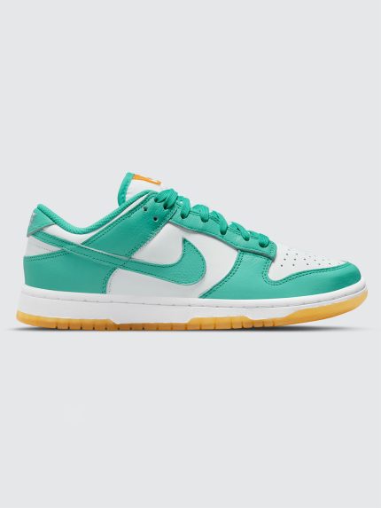 W NIKE DUNK LOW - White/Washed Teal-Kumquat