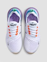 WMNS AIR MAX 270 - White/Black-Safety Orange-Green Glow - Image 3
