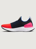 W NIKE REACT PHANTOM RUN FK 2 - Black/Bright Crimson-Hyper Pink - Image 3
