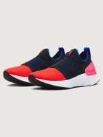 W NIKE REACT PHANTOM RUN FK 2 - Black/Bright Crimson-Hyper Pink - Image 4