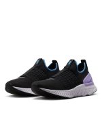W NIKE REACT PHANTOM RUN FK 2 - Black/Lilac-Barely Grape-University Blue - Image 4