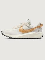 Wmns Nike Waffle Debut Ess - LT Orewood Brn/Metallic Gold-Sail-Black - Image 3