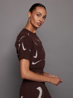 Nike Sportswear Phoenix Cozy Boucle Top- LT Orewood Brn/Medium Ash - Image 4