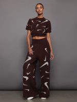 Nike Sportswear Phoenix Cozy Boucle Top- LT Orewood Brn/Medium Ash - Image 6