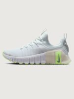 Nike Free Metcon 6 - White/Metallic Silver/Barely Volt/Sail - Image 12